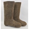 Naturgrau Russische Filzstiefel, Walenki, Valenki, Валенки Gr. 39-47