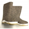 Naturgrau Russische Walenki - Ledy +